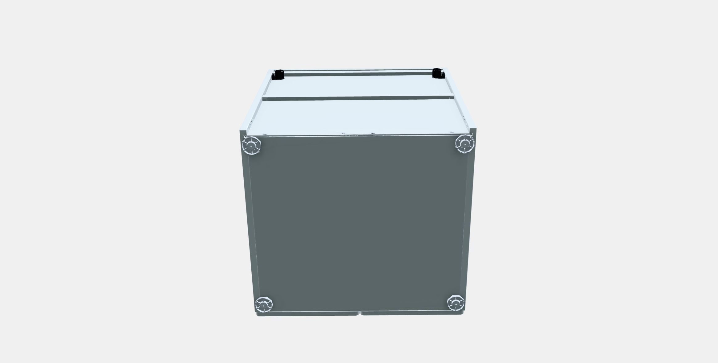SMASTAD - PLATSA Cabinet Low-poly 3D model_7