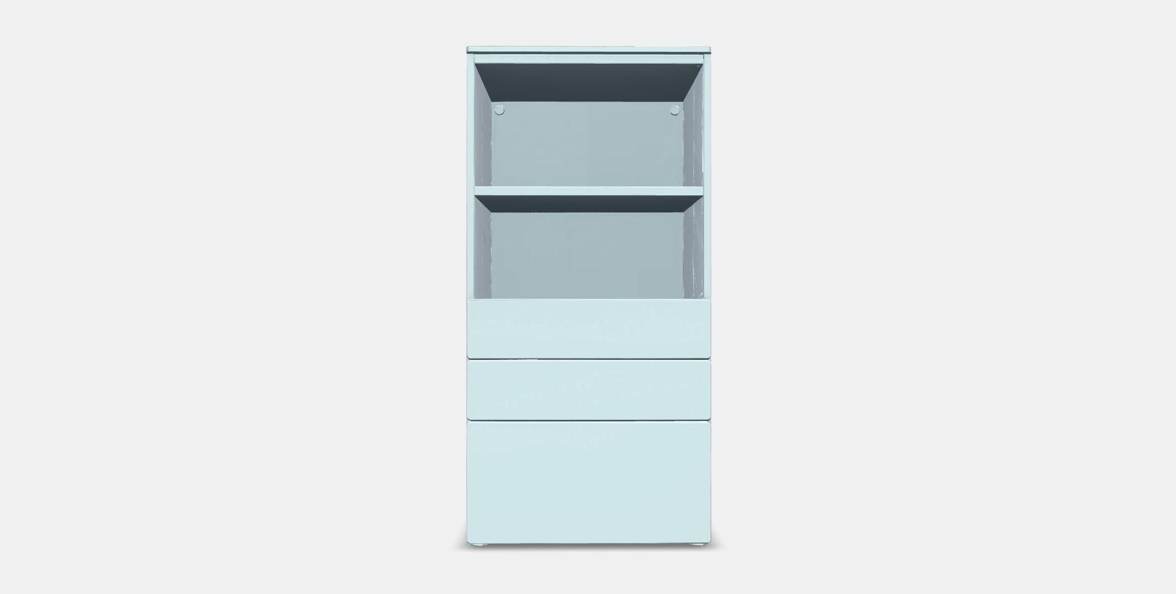 SMASTAD - PLATSA Bookcase Low-poly 3D model_10