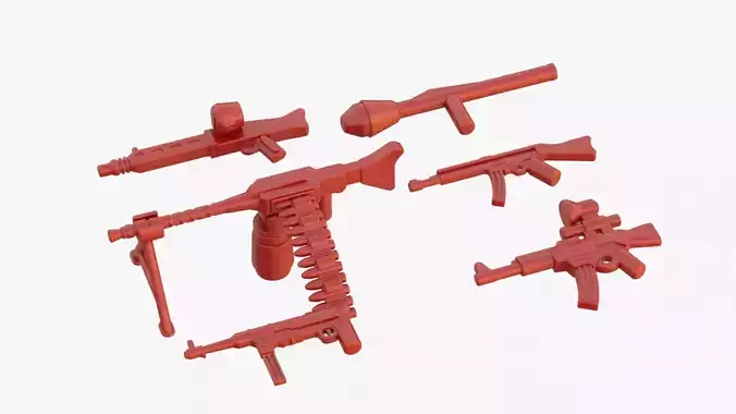 Lego Weapon Collections