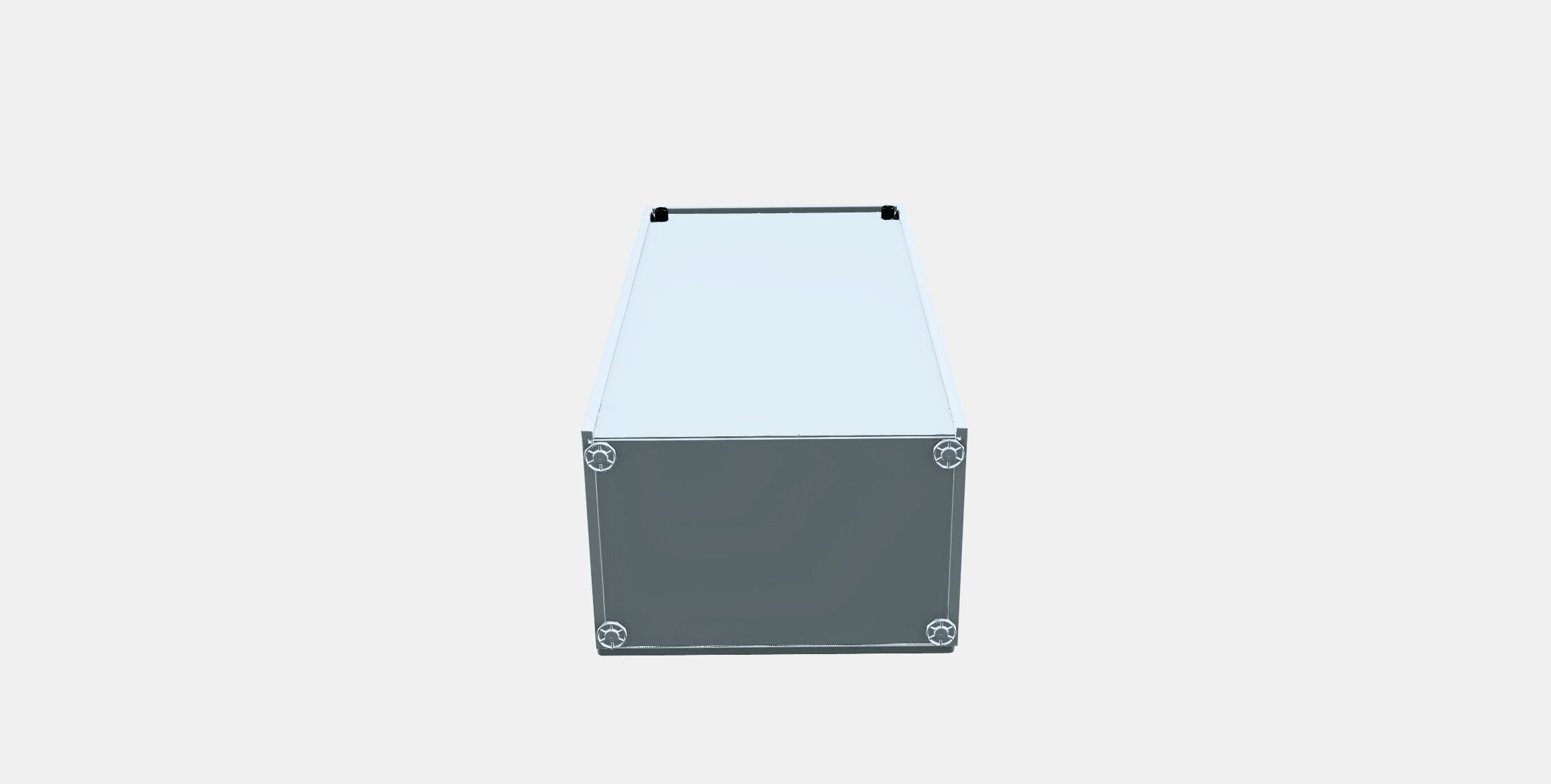 SMASTAD - PLATSA Bookcase 1 Low-poly 3D model_7