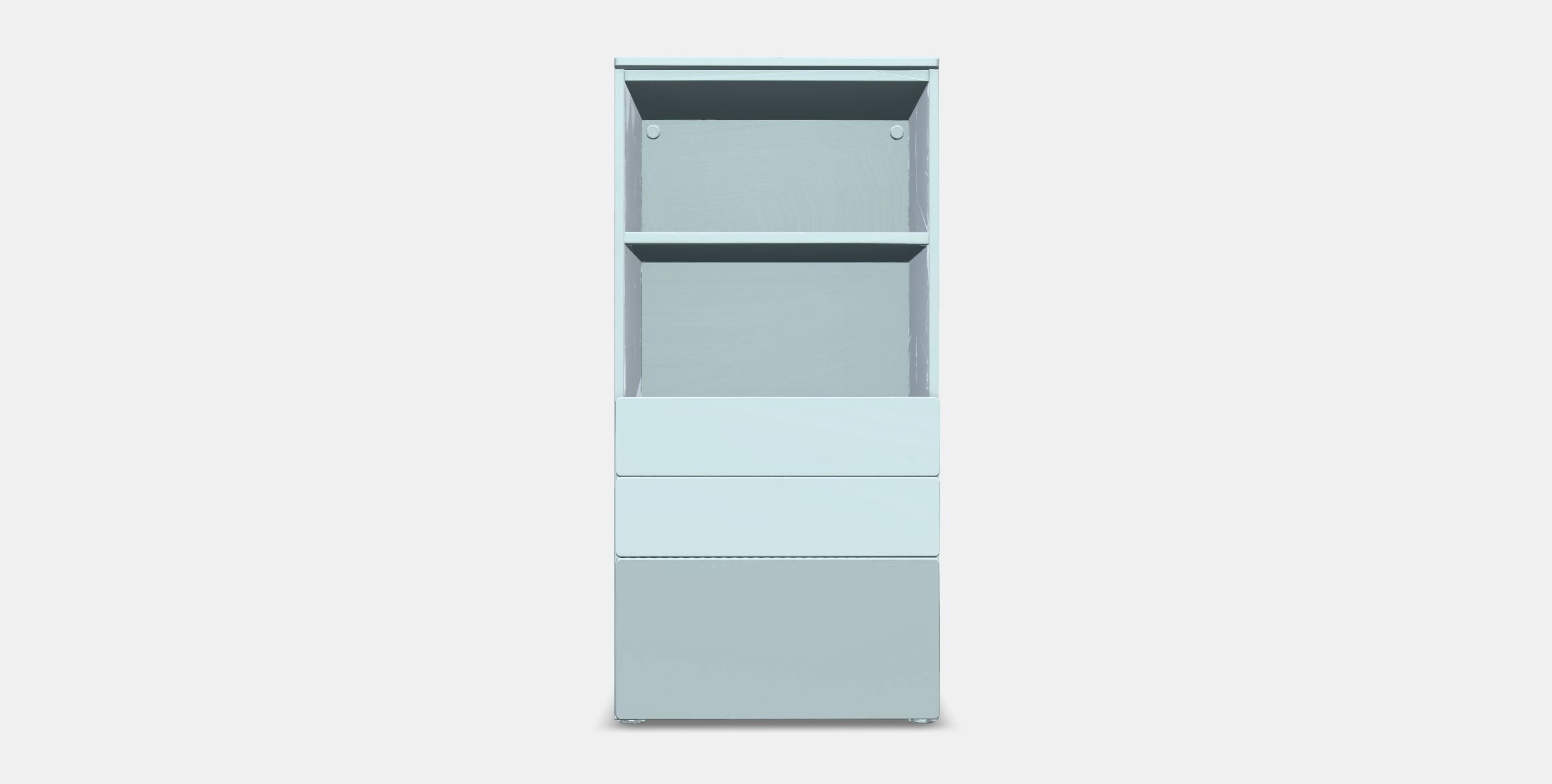 SMASTAD - PLATSA Bookcase 1 Low-poly 3D model_10