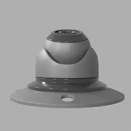 Dome CCTV camera 3D model