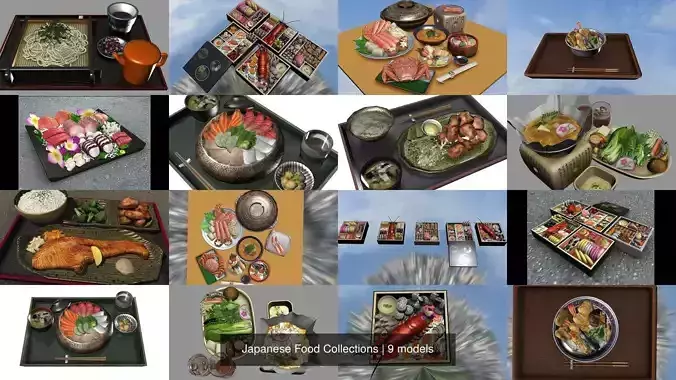 Japanese Food Collections 