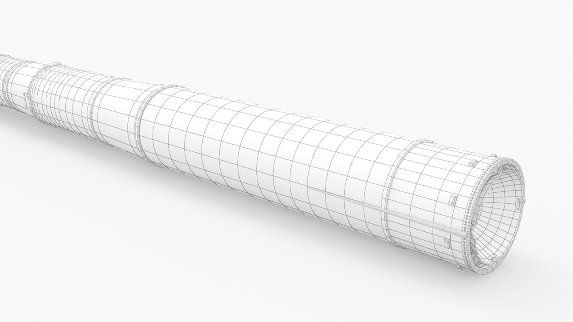 RT-2PM Topol SS-25 Sickle ICBM Missile 3D model_10