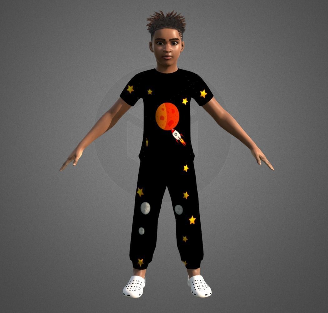 Character 3 Free 3D model_1