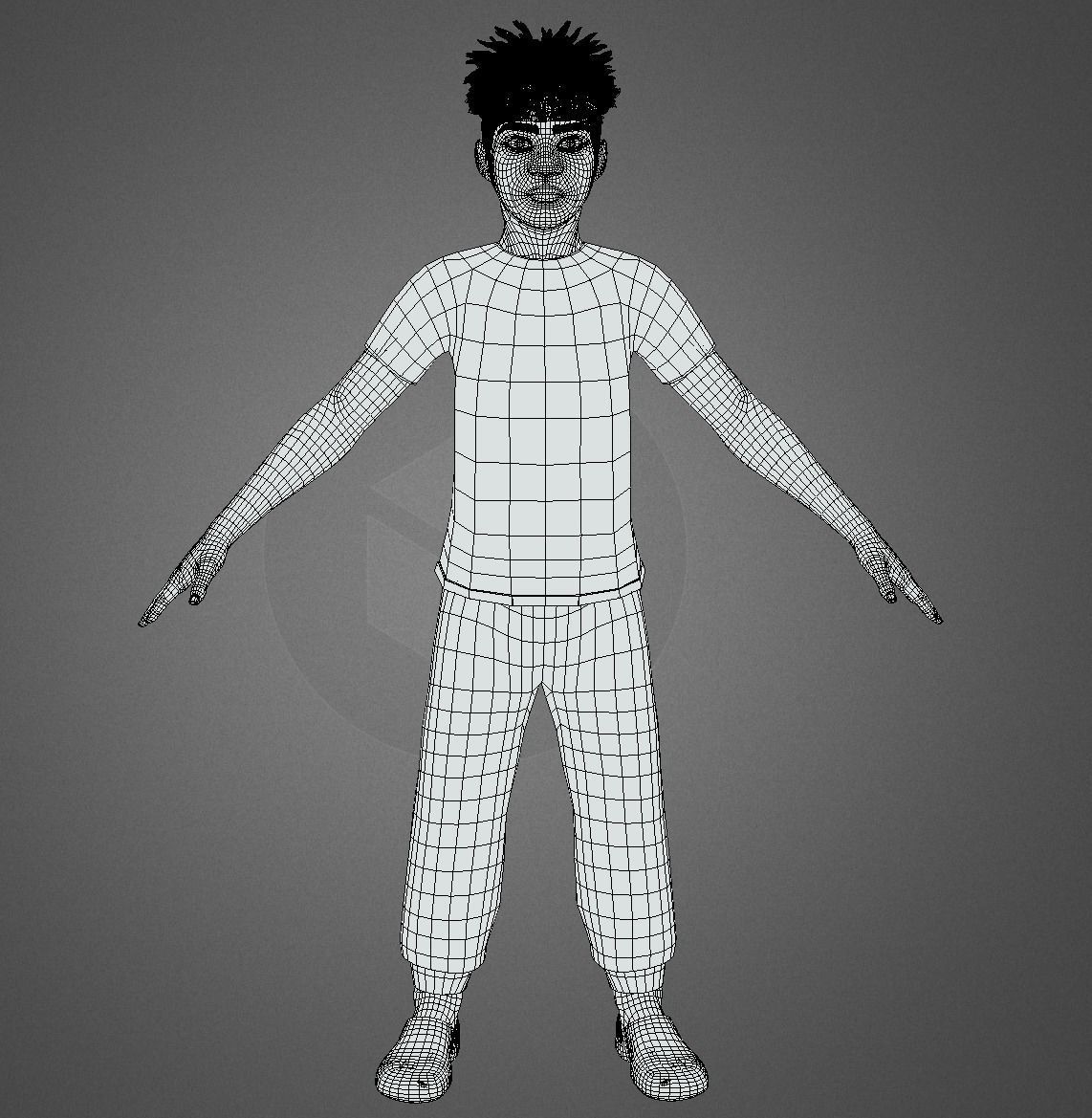 Character 3 Free 3D model_2
