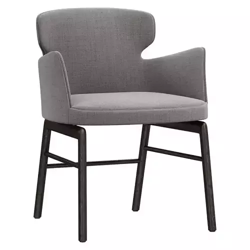 Flexform Vesta dining chair 3D model