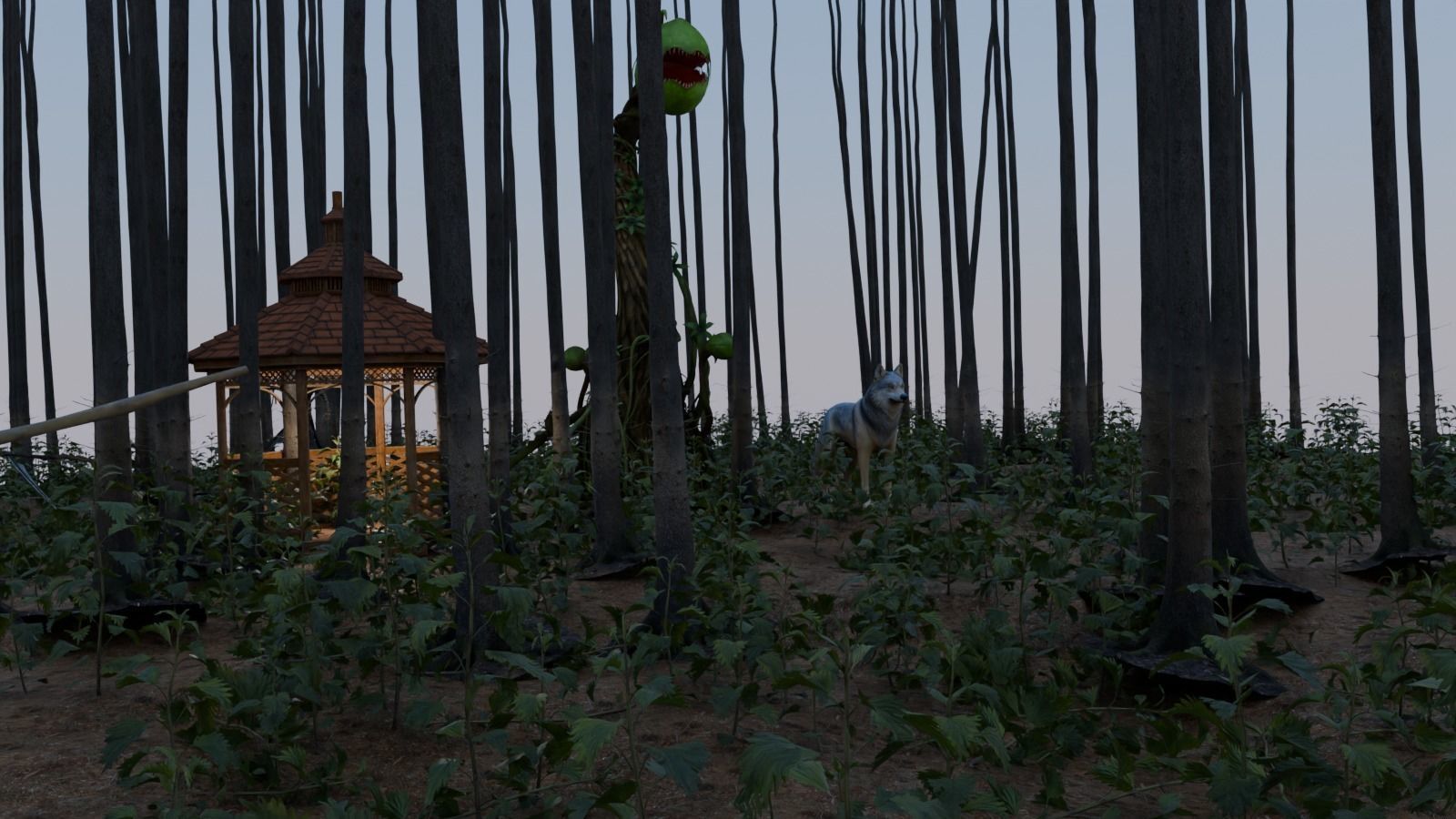 Wolf King Free 3D model_10