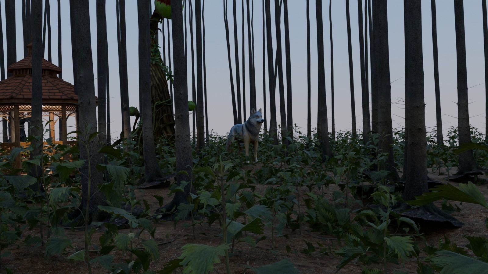 Wolf King Free 3D model_8