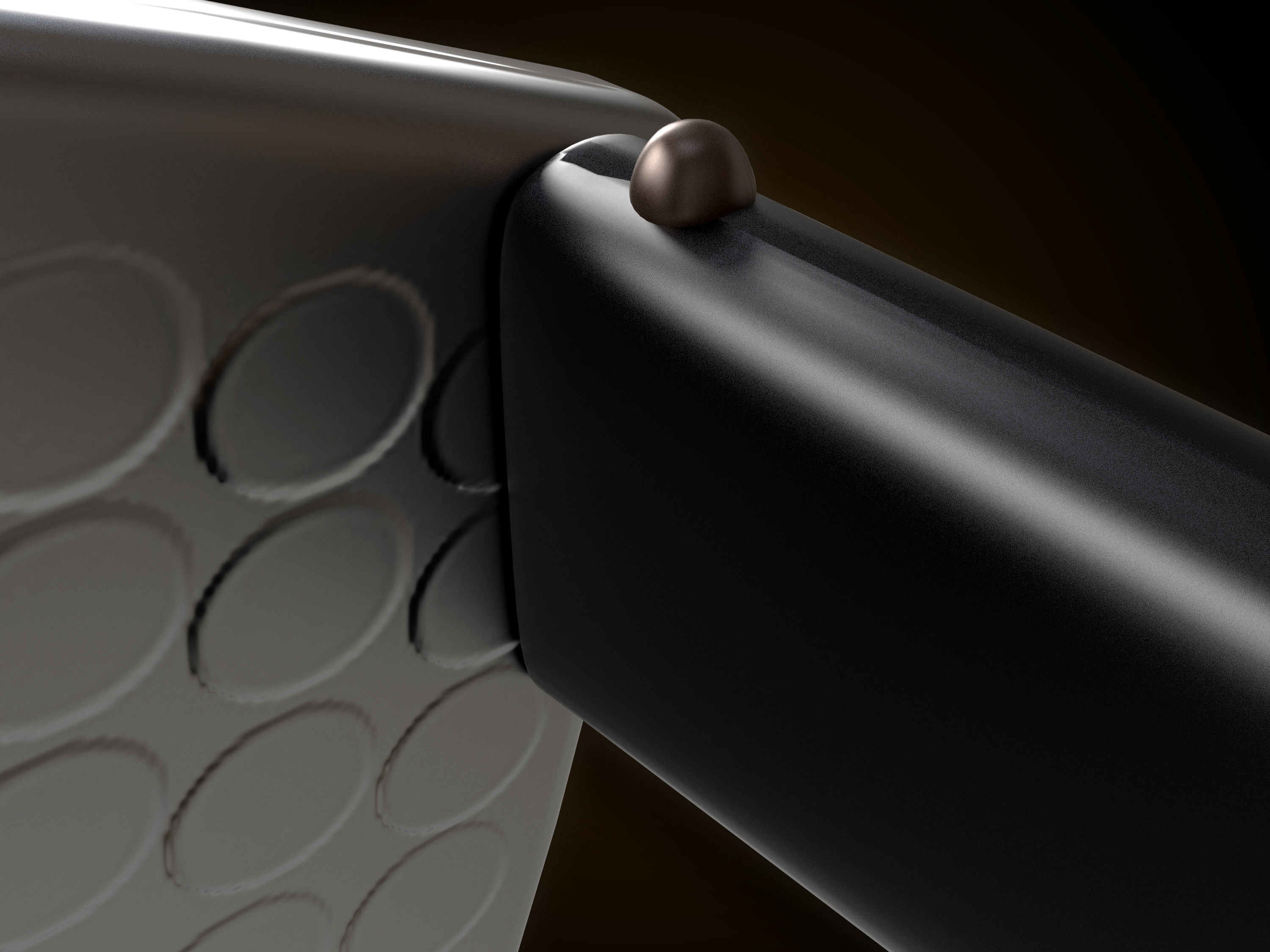 Womens Glasses 02 Low-poly 3D model_8