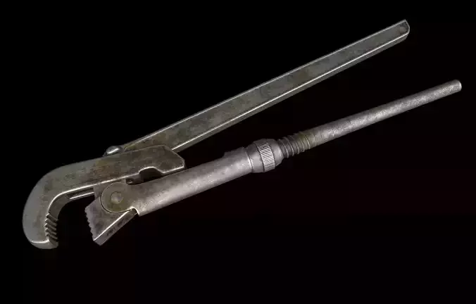 Gas key 3D model