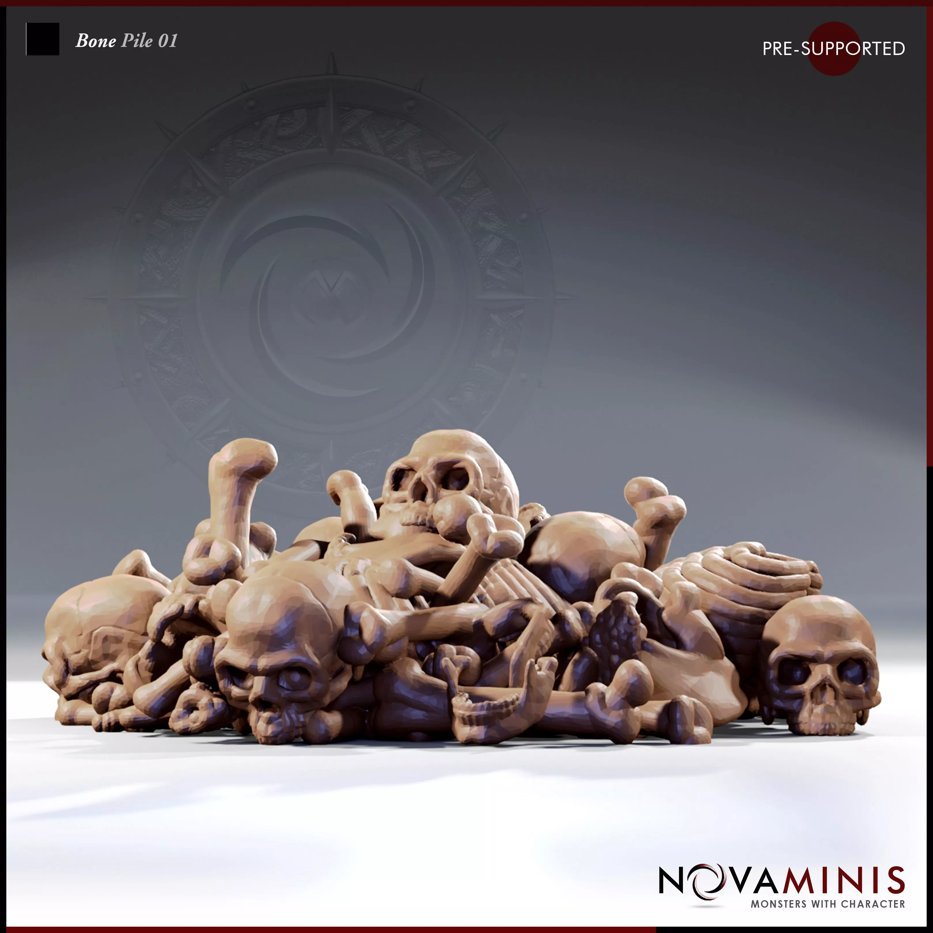 Bone Pile 01 3D print model_0