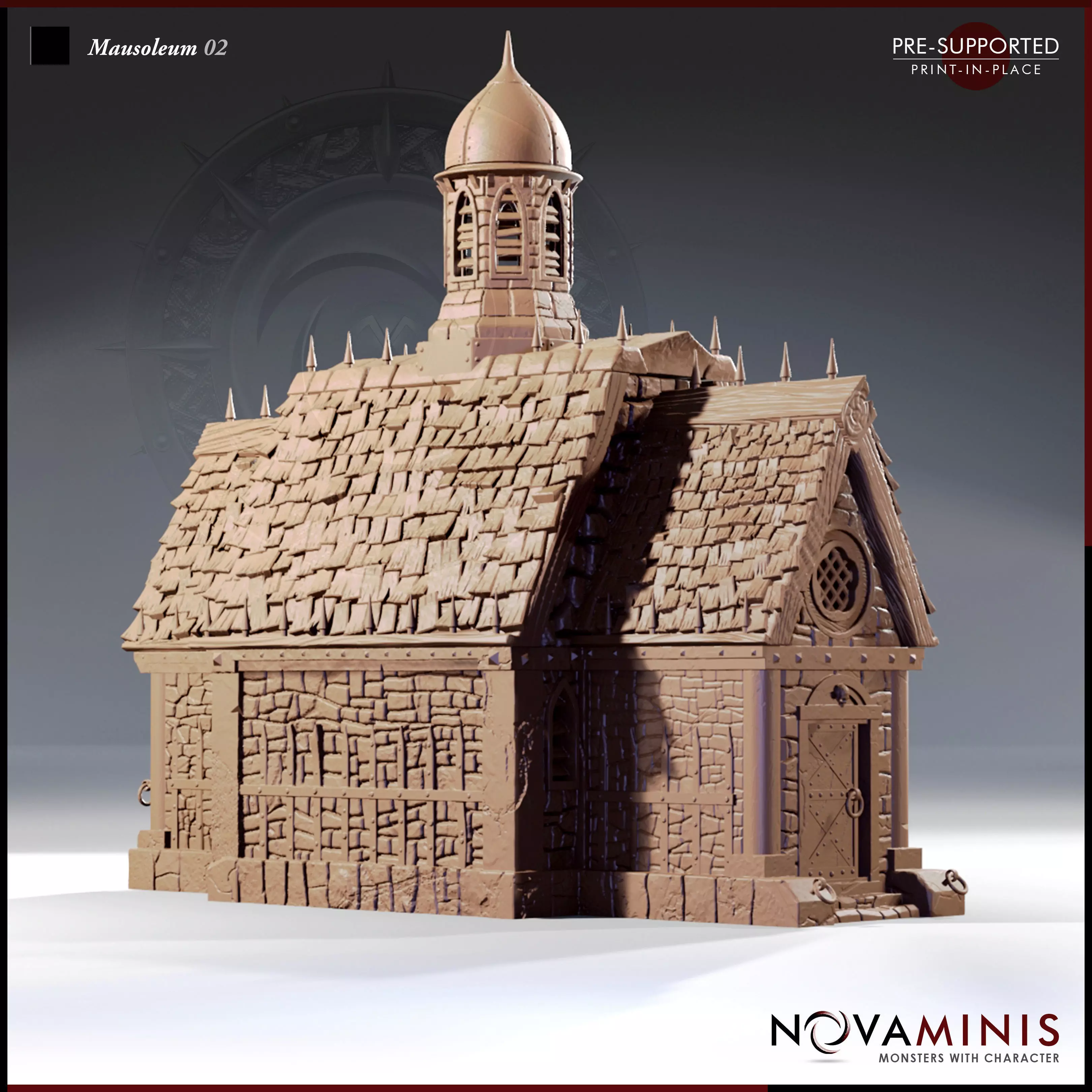 Mausoleum 02 3D print model_0