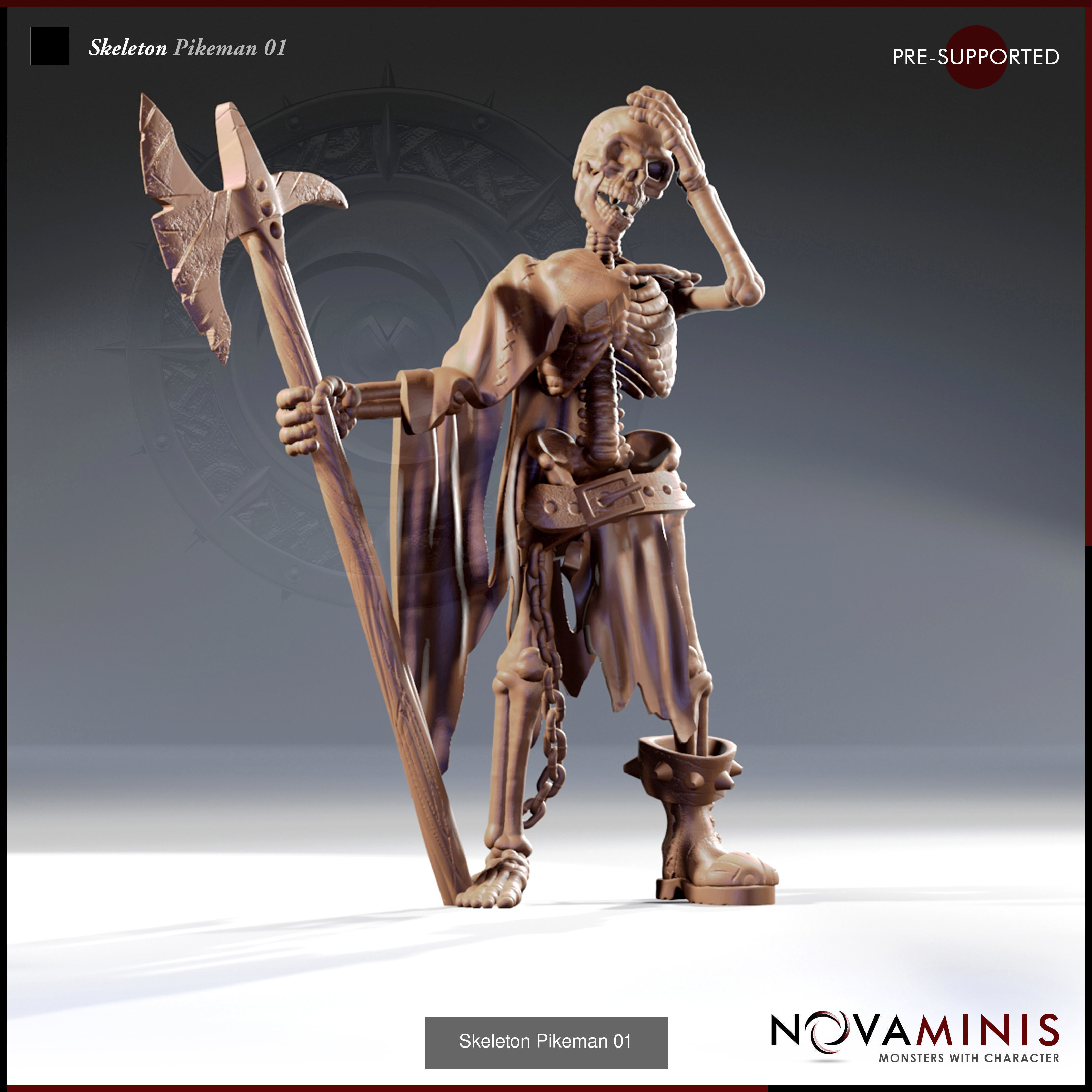 Skeleton Warriors - Mors Mihi Lucrum 3D Model Collection_28