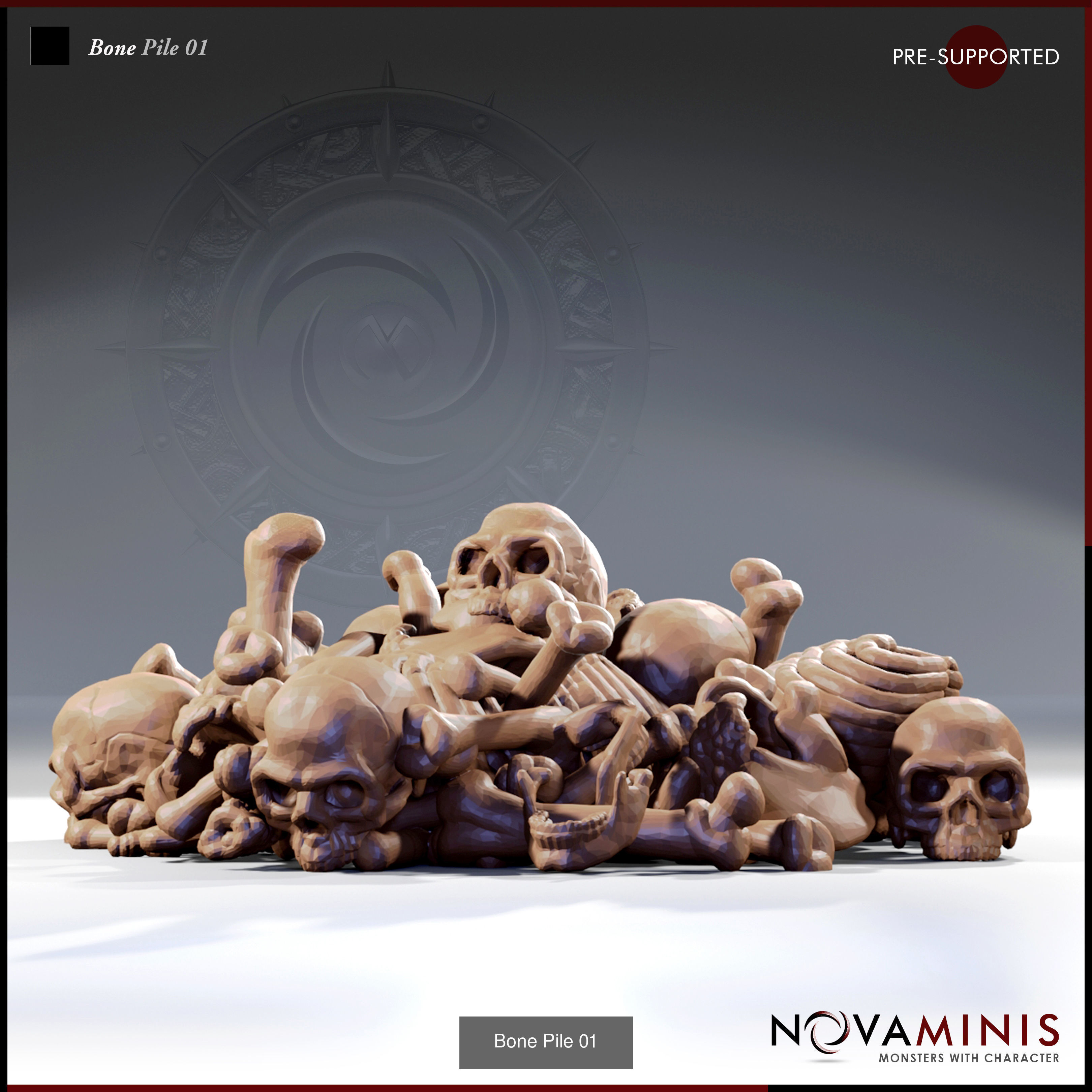 Skeleton Warriors - Mors Mihi Lucrum 3D Model Collection_22