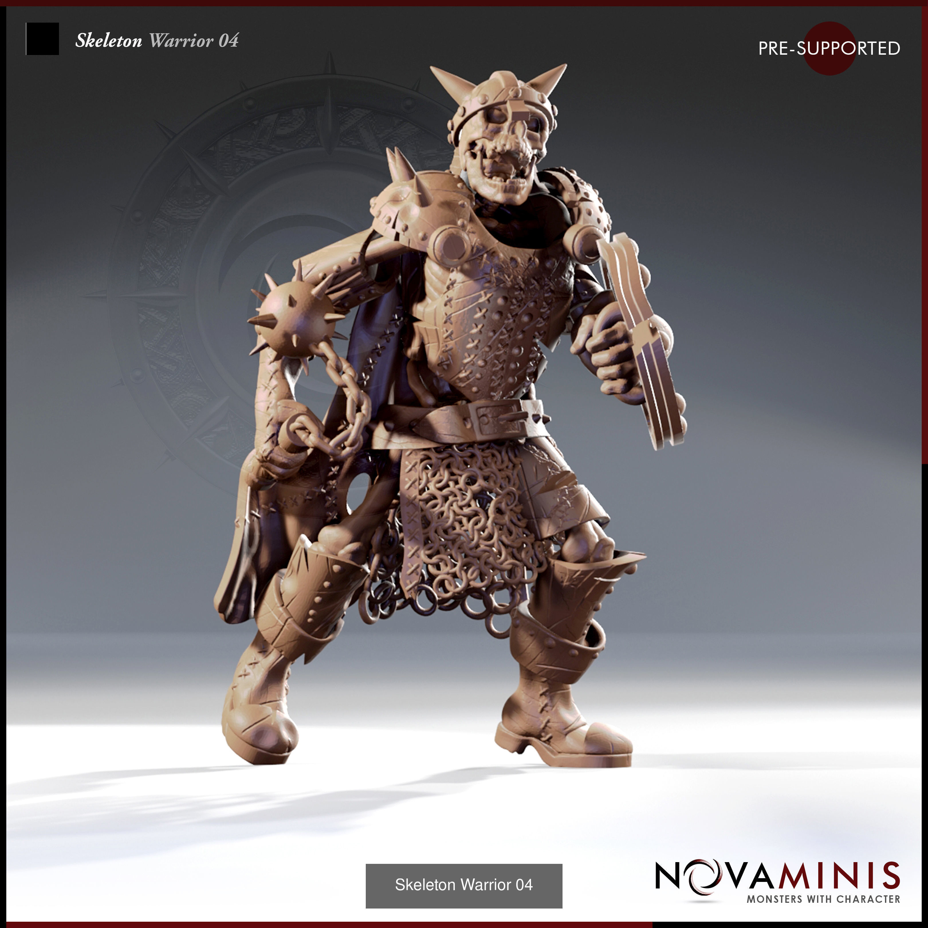 Skeleton Warriors - Mors Mihi Lucrum 3D Model Collection_35
