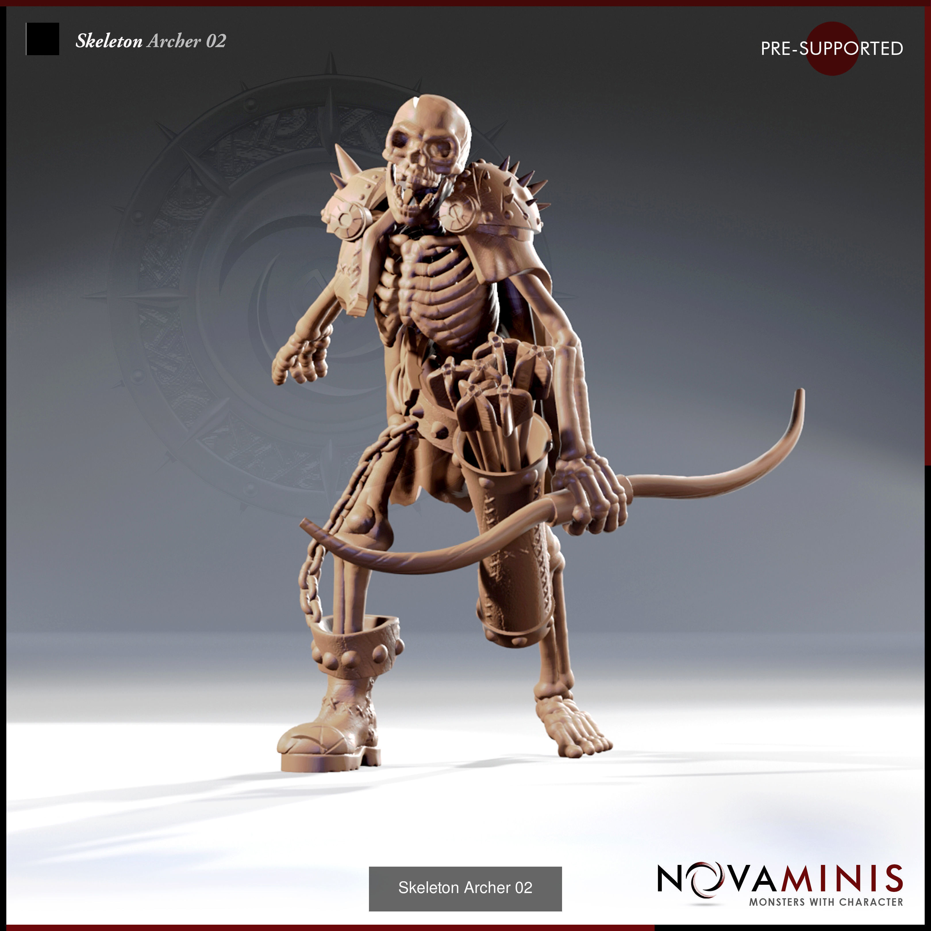 Skeleton Warriors - Mors Mihi Lucrum 3D Model Collection_27
