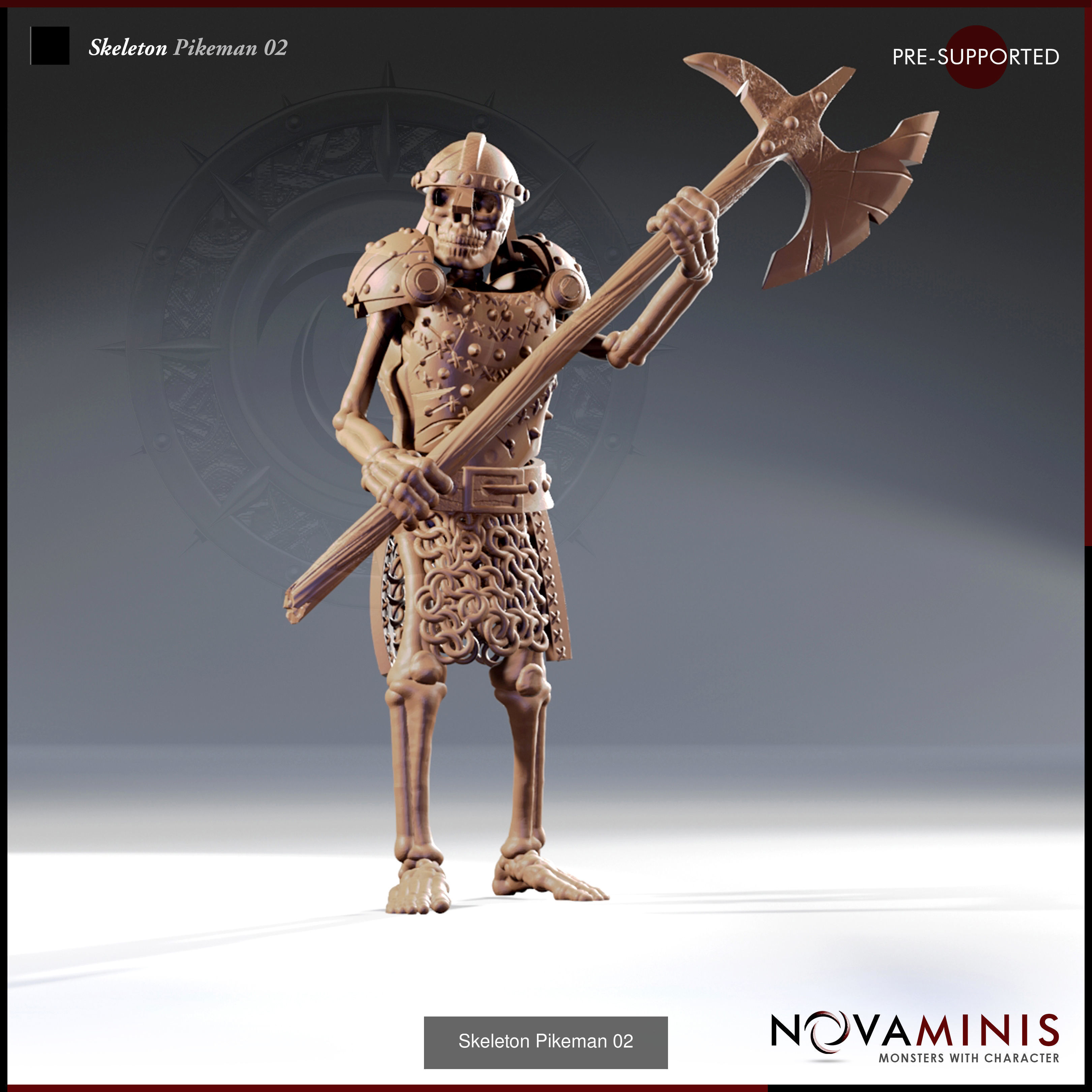 Skeleton Warriors - Mors Mihi Lucrum 3D Model Collection_29