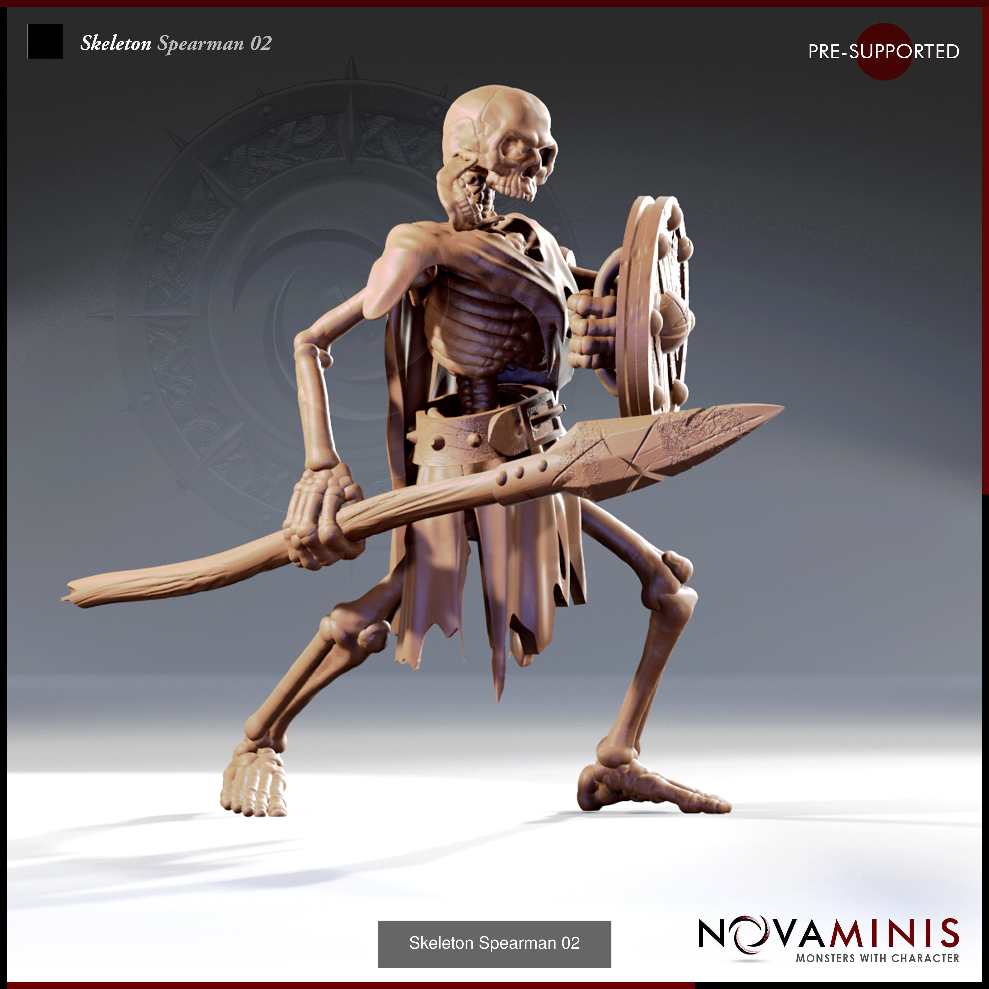 Skeleton Warriors - Mors Mihi Lucrum 3D Model Collection_31