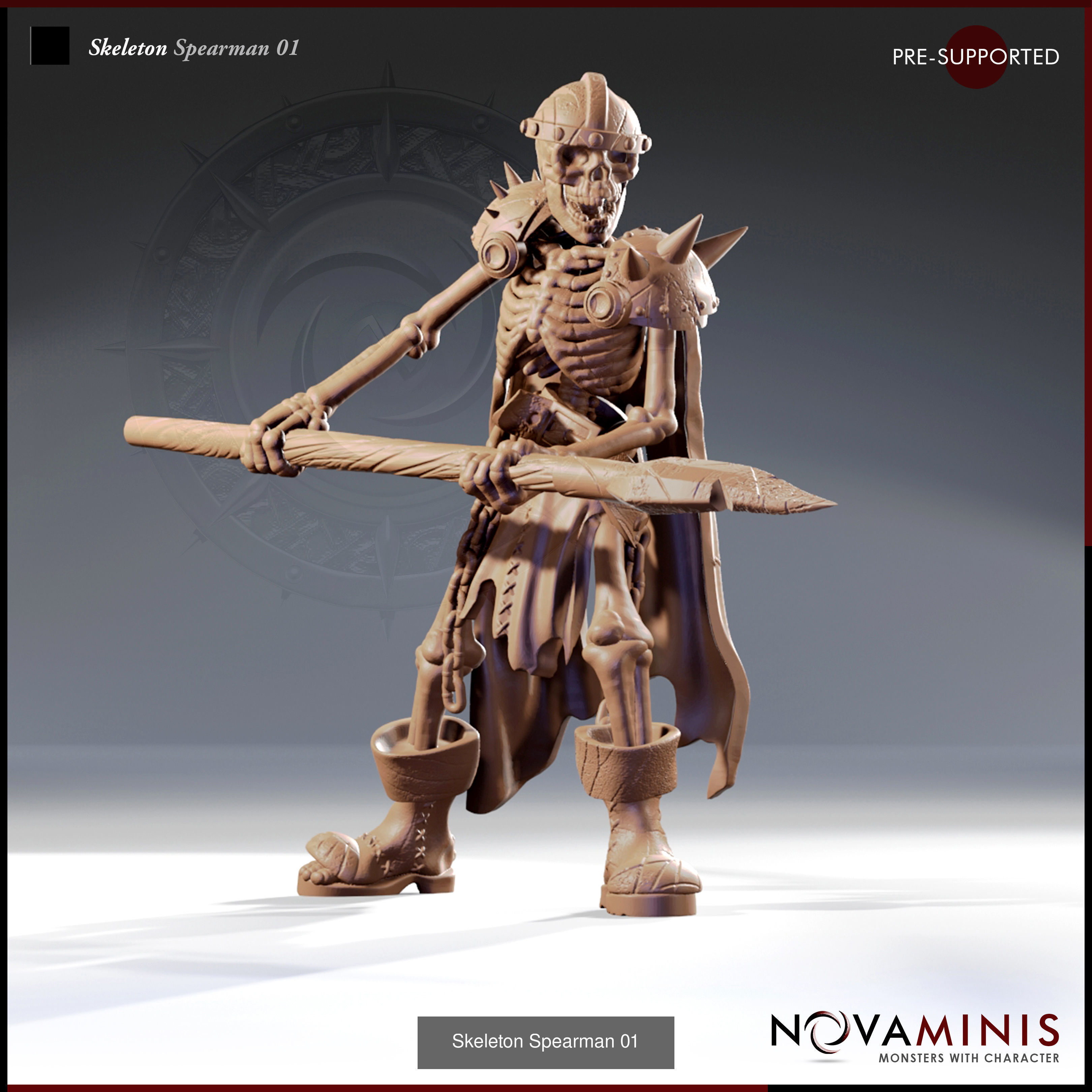 Skeleton Warriors - Mors Mihi Lucrum 3D Model Collection_30