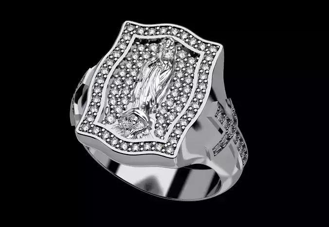 virgin mary ring 