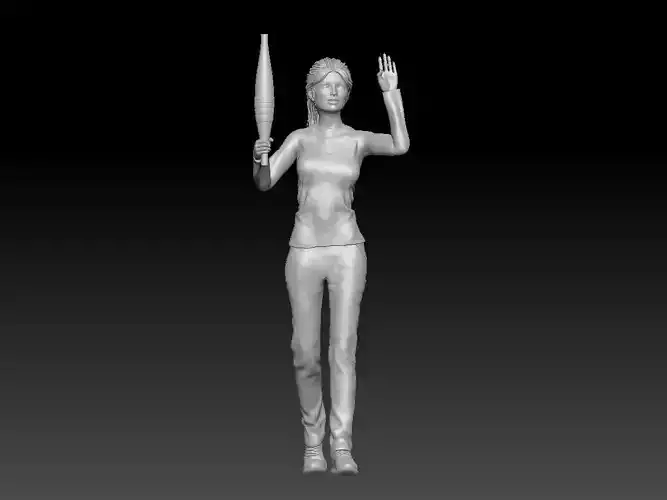 OLYMPIC TORCH 2024 FRANCE 2