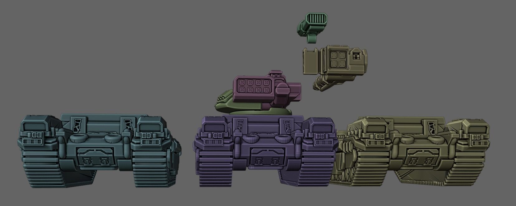 Chasovoy MK II - Medium Tank 3D print model_6