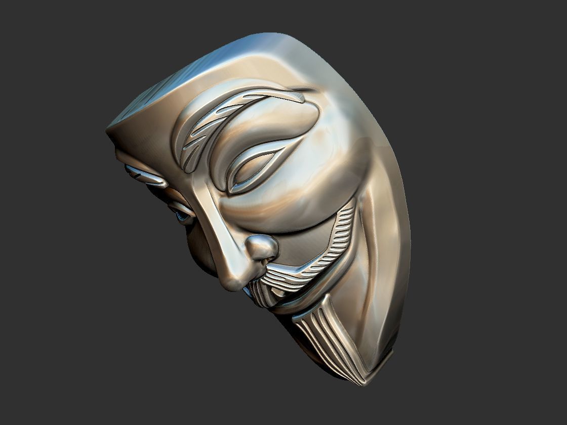 V for Vendetta - V de Vinganca 3D print model_15