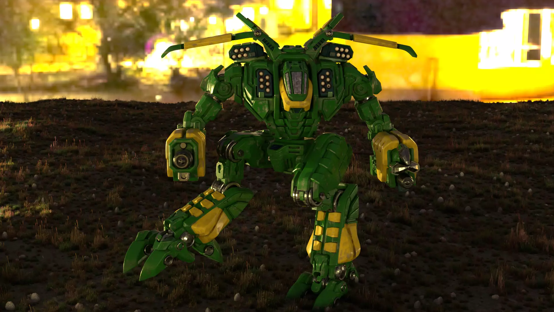 Doppelsoeldner Mecha MK 3 3D print model_0