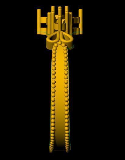 Cluster Ring 3dm and stl file 3D print model_4