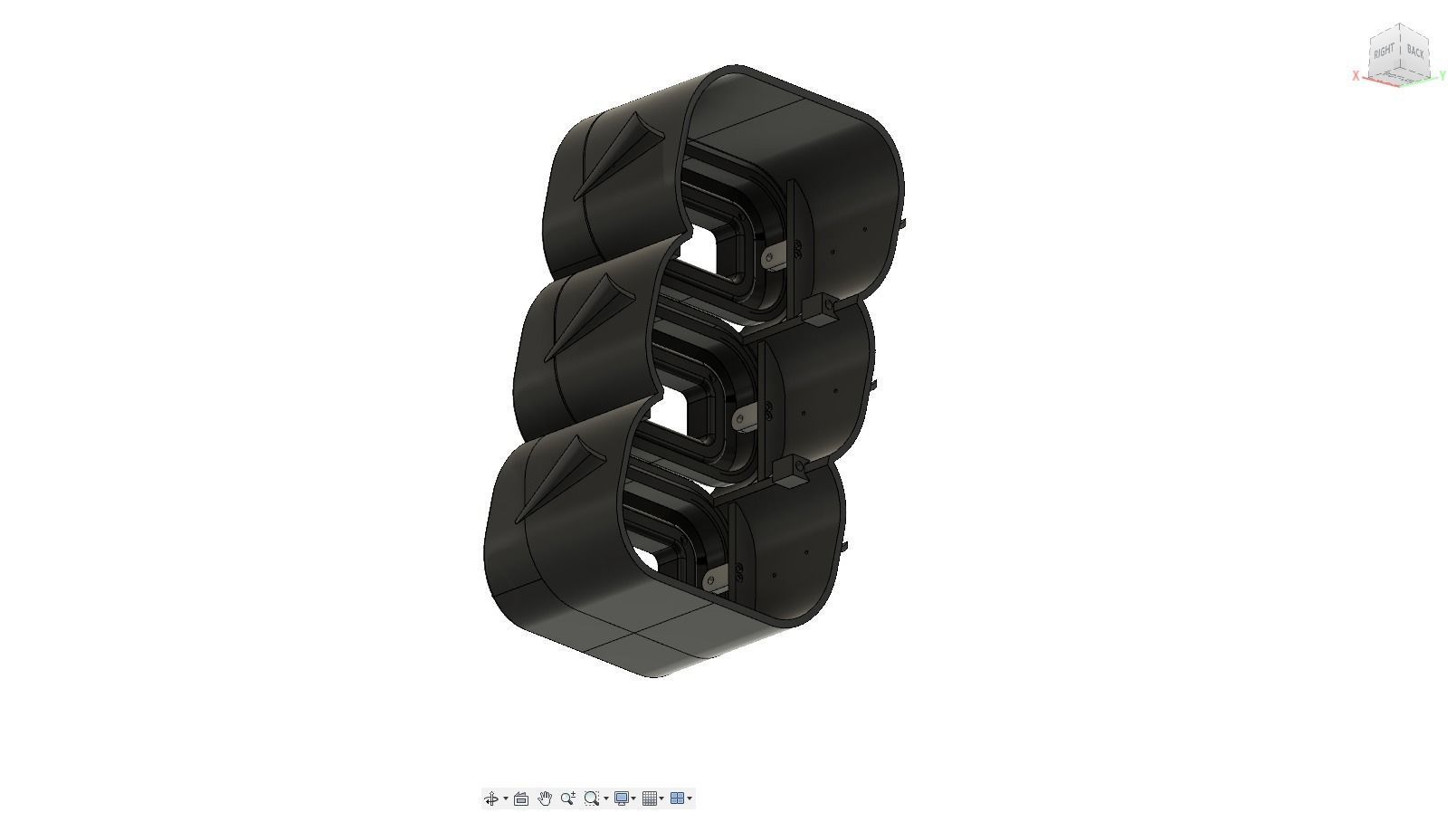 Headlight for a motorcycle custom 3D print model_2