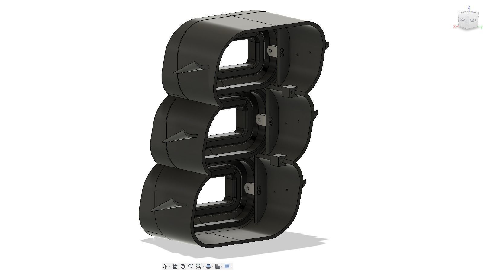 Headlight for a motorcycle custom 3D print model_1