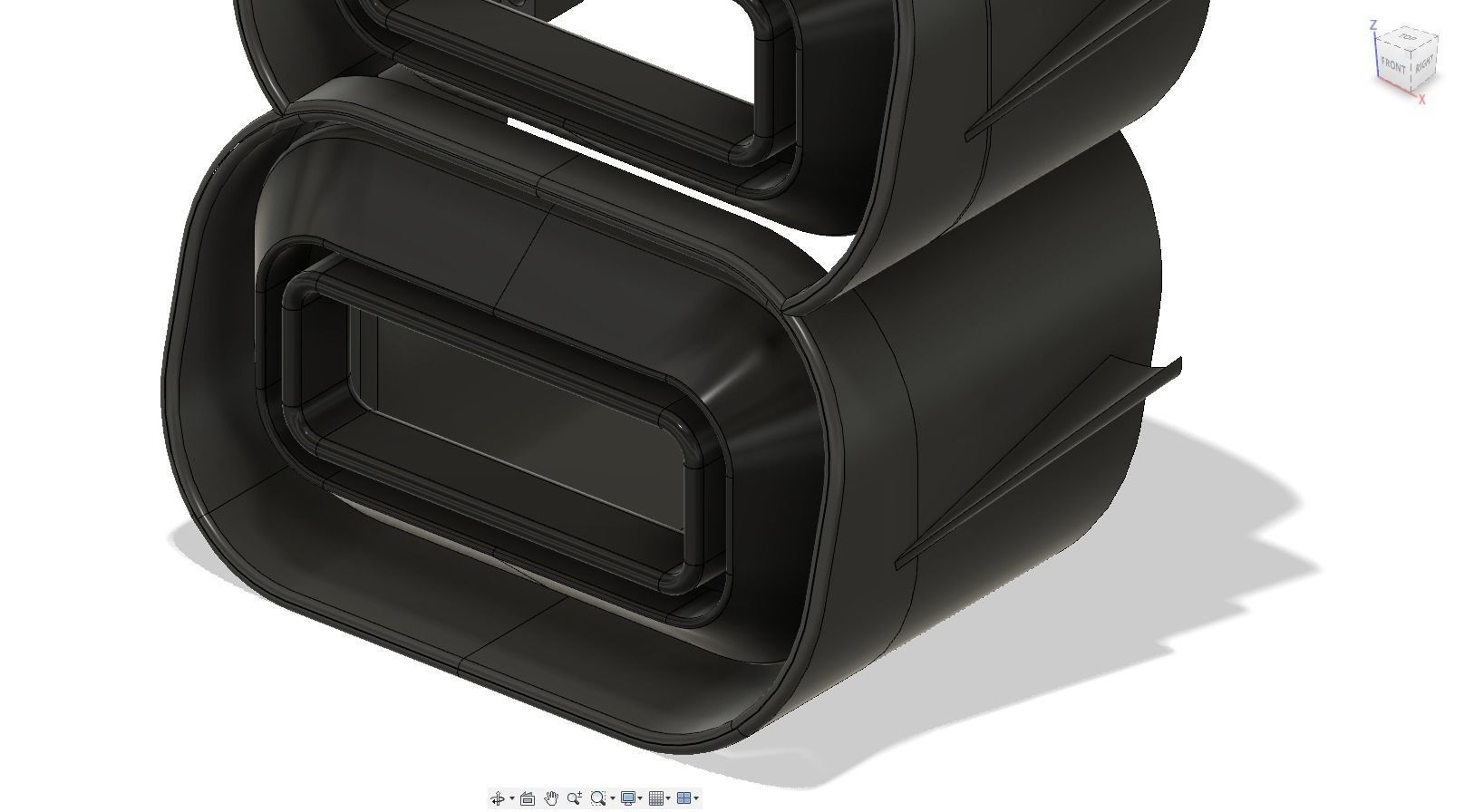 Headlight for a motorcycle custom 3D print model_3