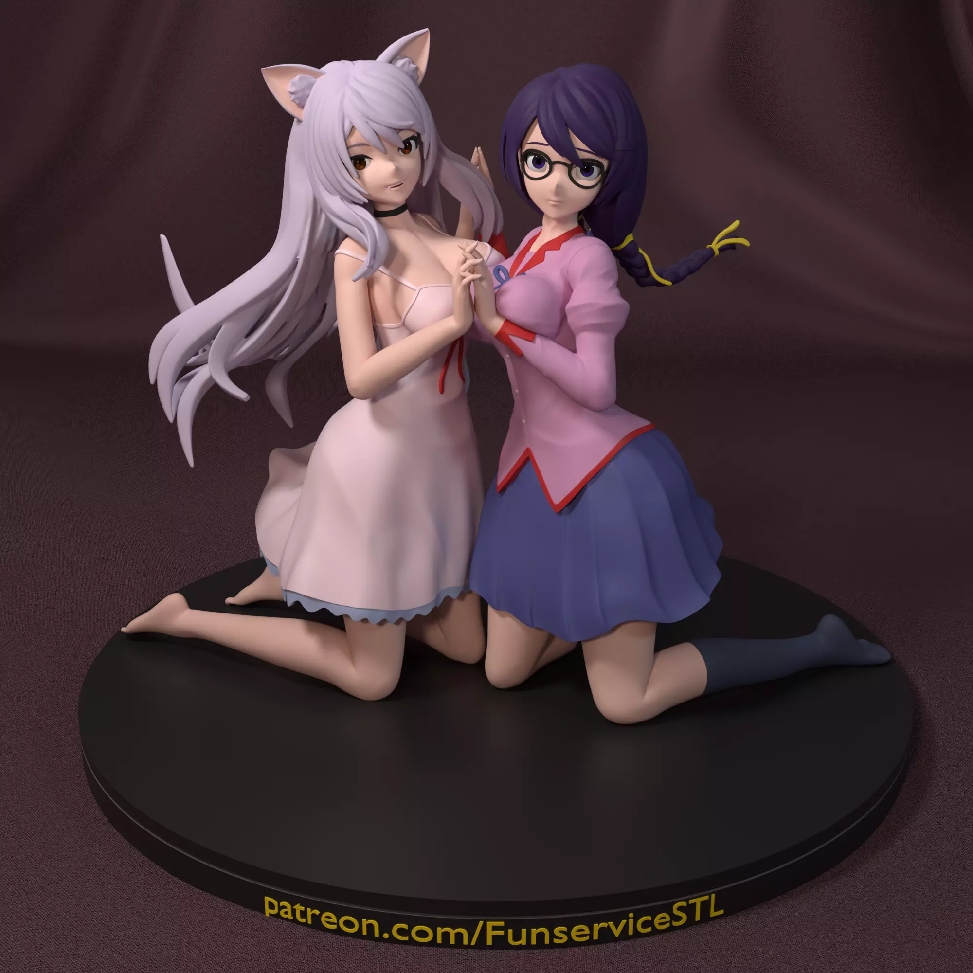Tsubasa Hanekawa from Monogatari anime 3D print model_0