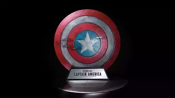 Captain America Shield 3D Model Ready to Print 3D print model