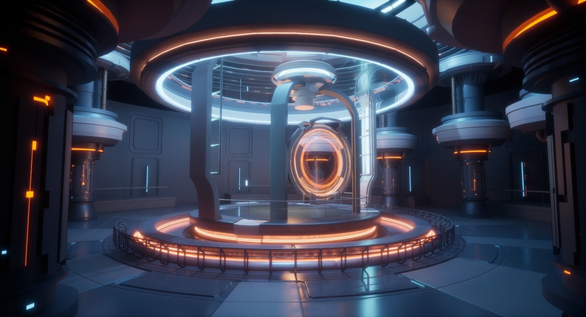 UE5 Virtual Lab 3D model_8