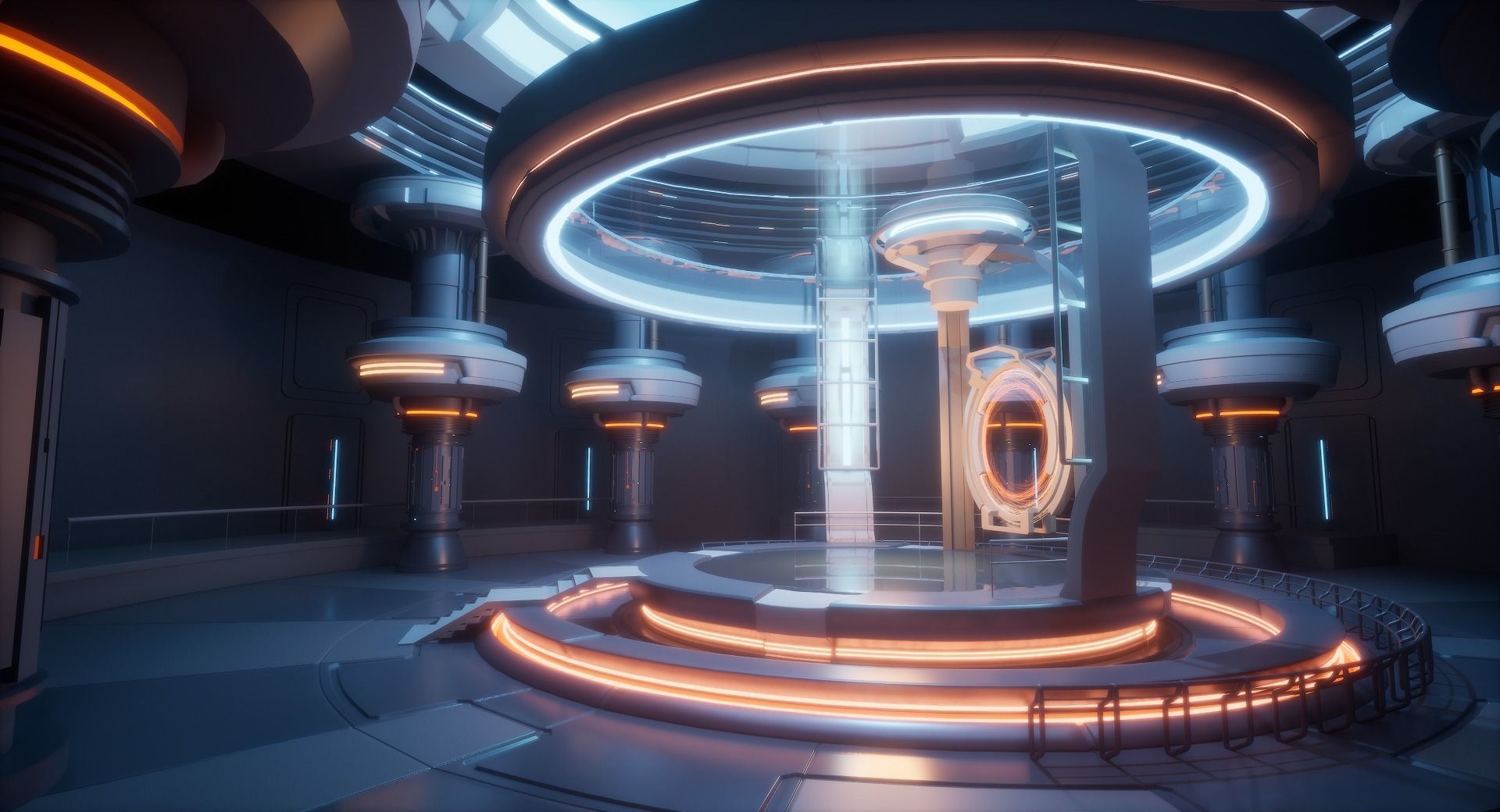 UE5 Virtual Lab 3D model_1