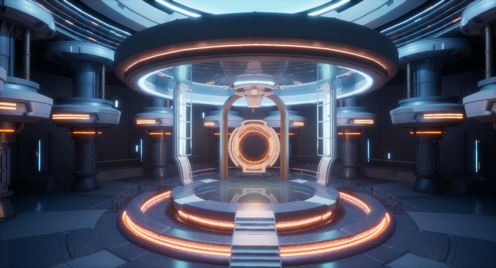 UE5 Virtual Lab 3D model_2