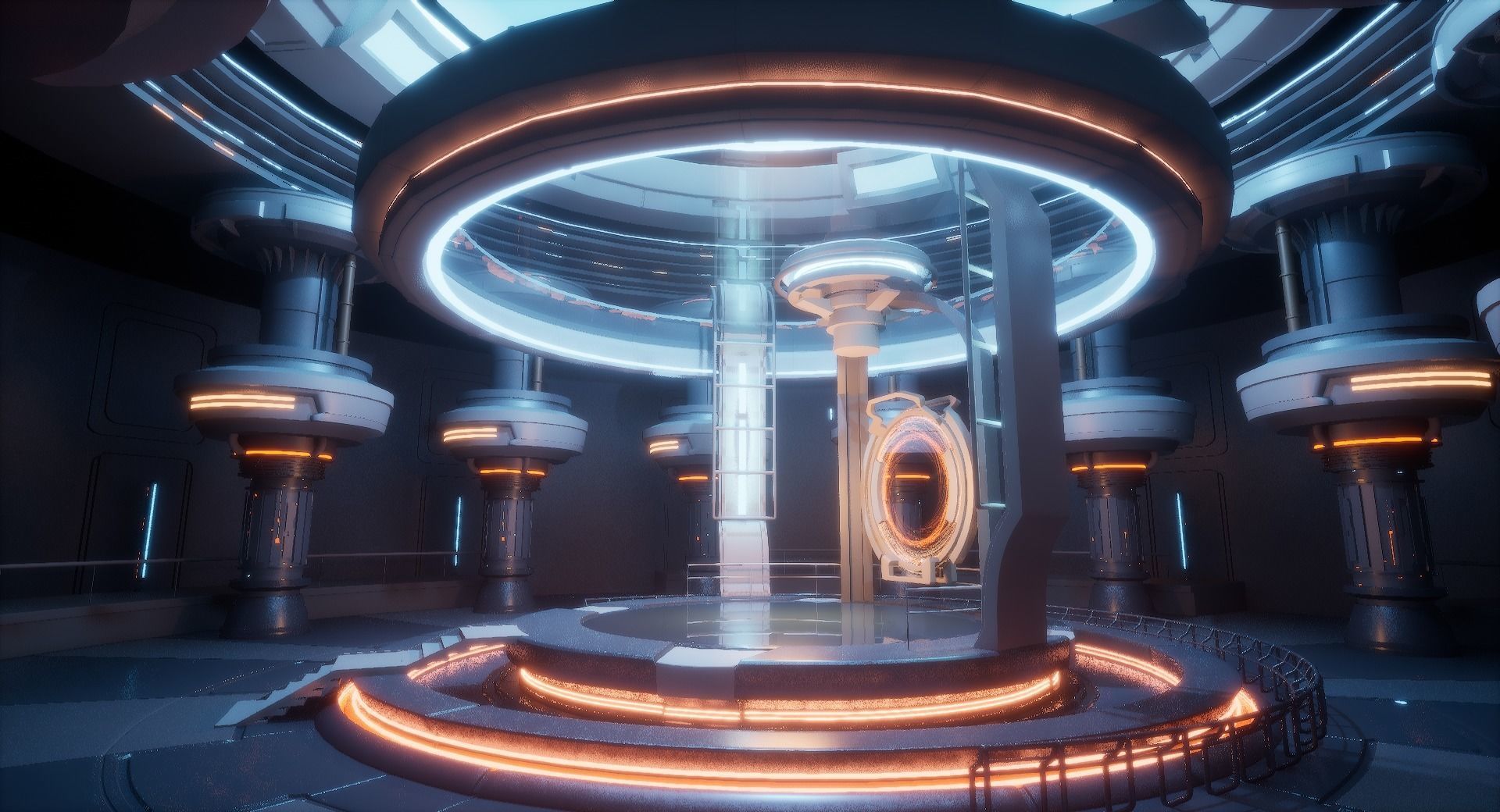 UE5 Virtual Lab 3D model_7