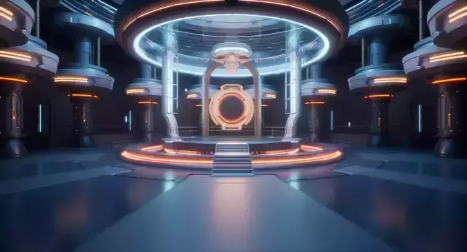 UE5 Virtual Lab 3D model