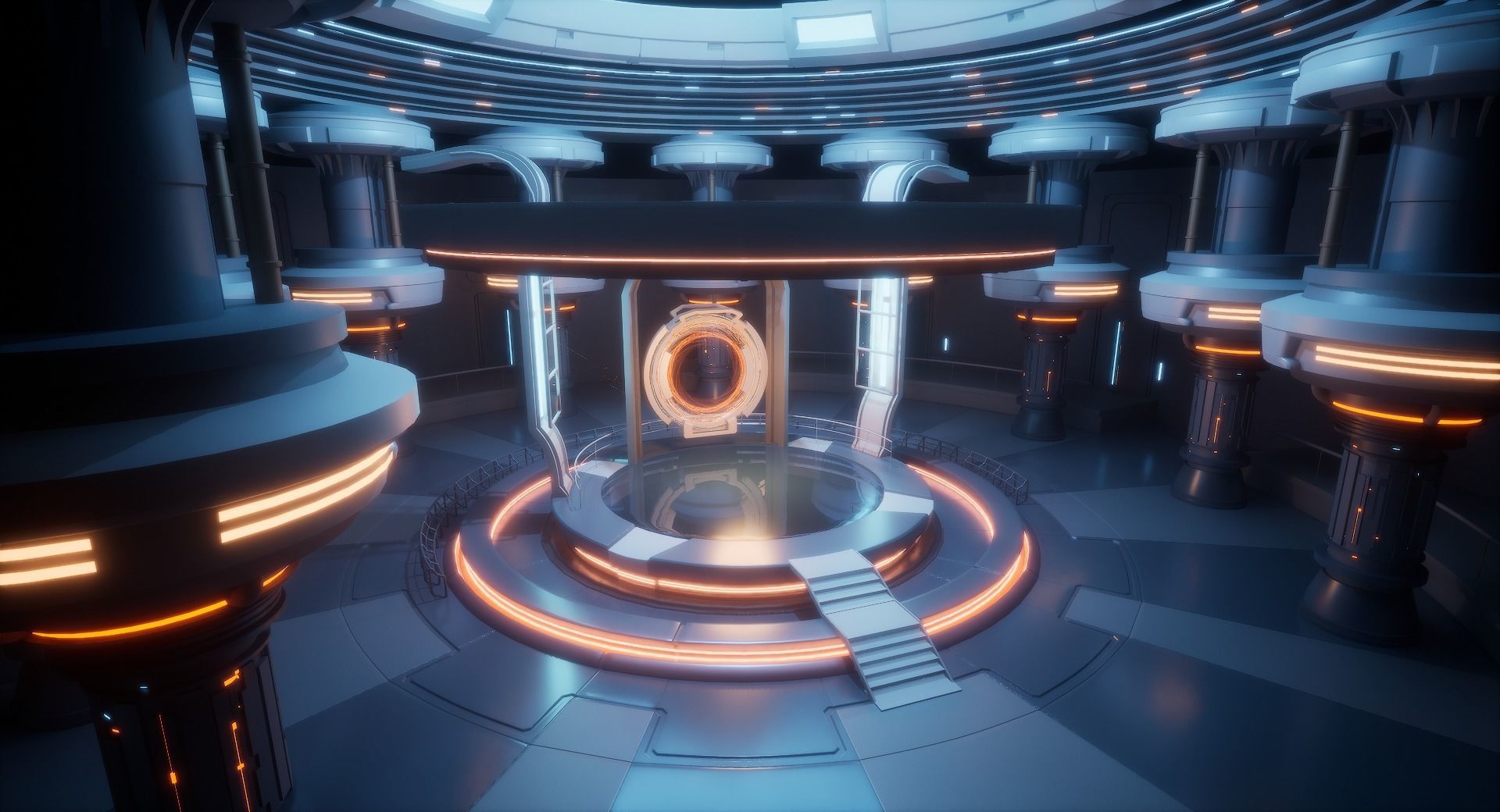 UE5 Virtual Lab 3D model_3