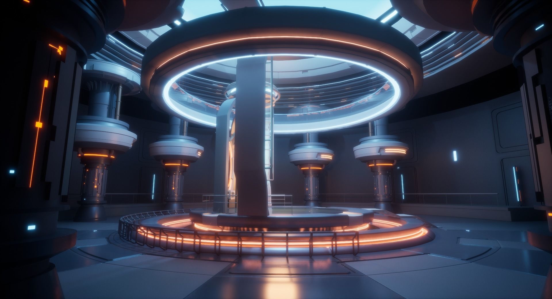 UE5 Virtual Lab 3D model_6