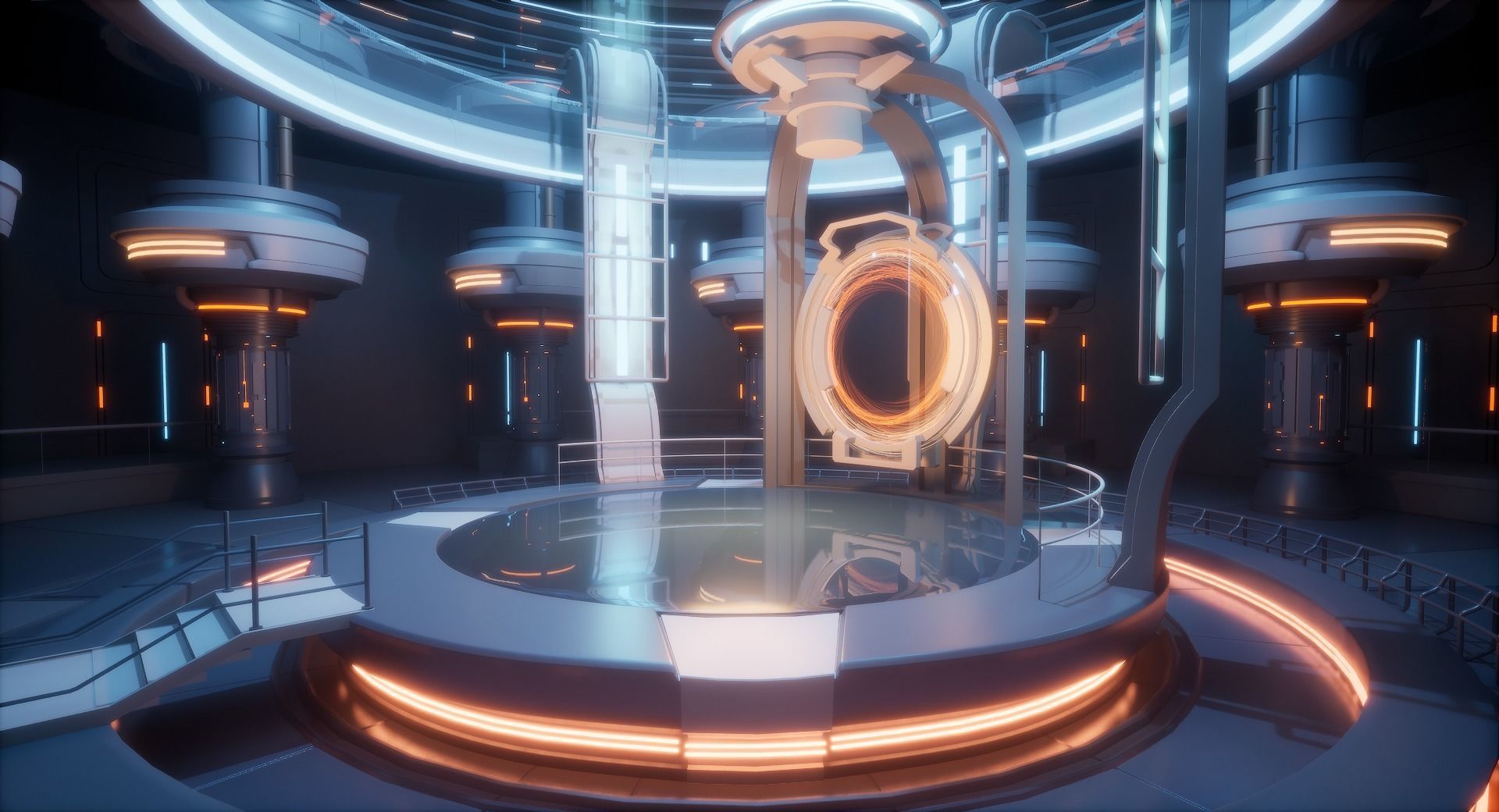 UE5 Virtual Lab 3D model_13