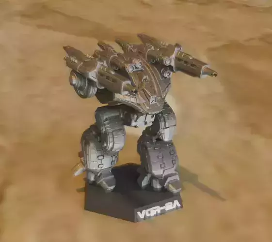 Zelus - Assault Mech 3D print model