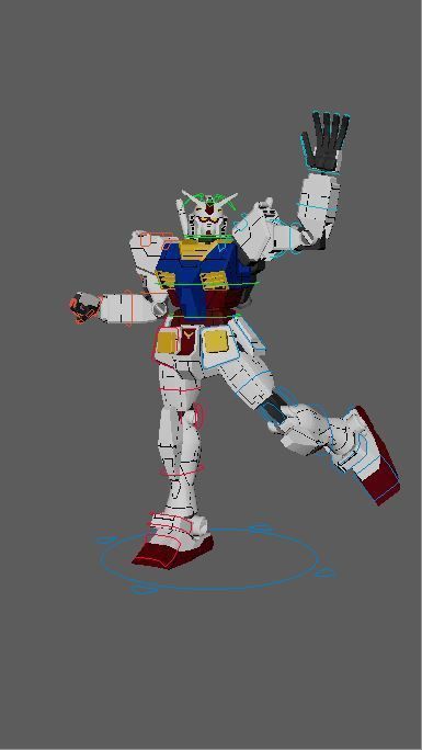 Rx-78-2 Gundam 3D model_6
