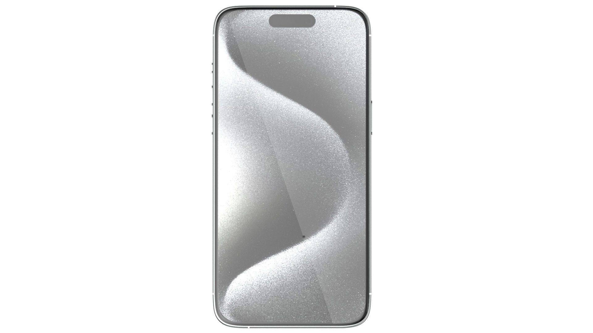 Apple iPhone 15 pro max white 3D model_1