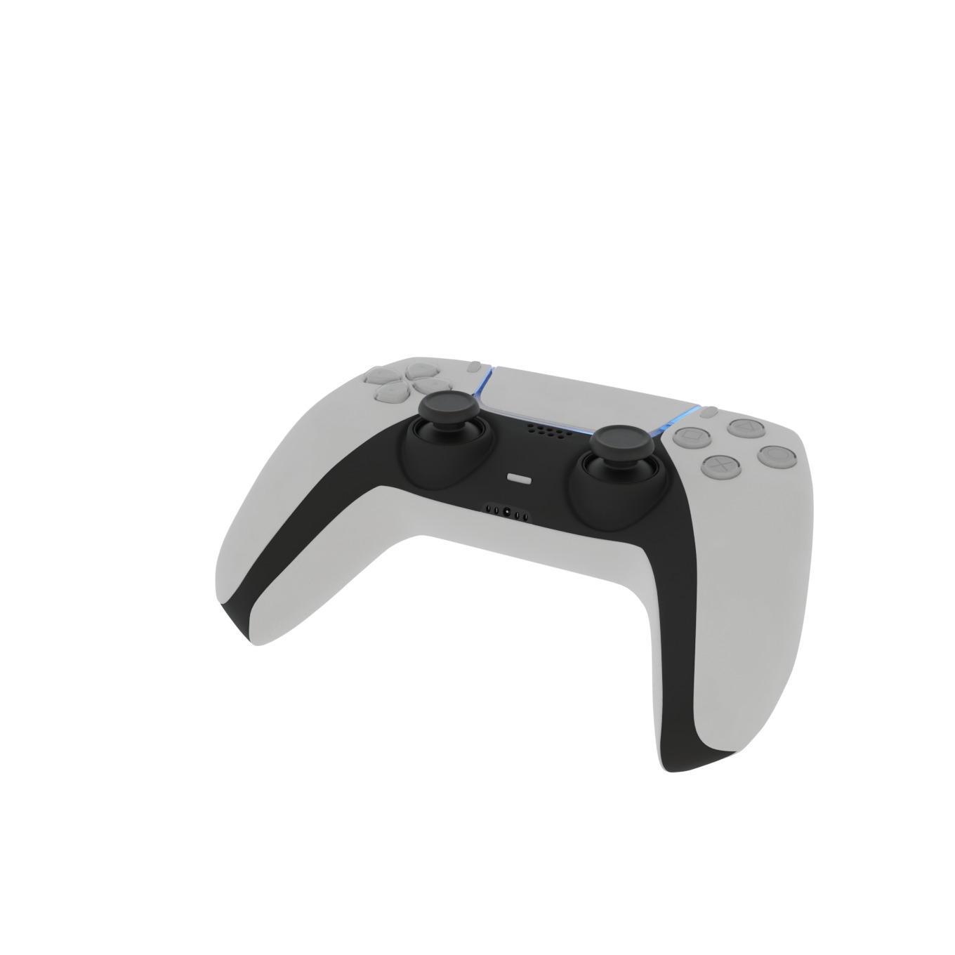 PlayStation 5 Game Console Free 3D model_7