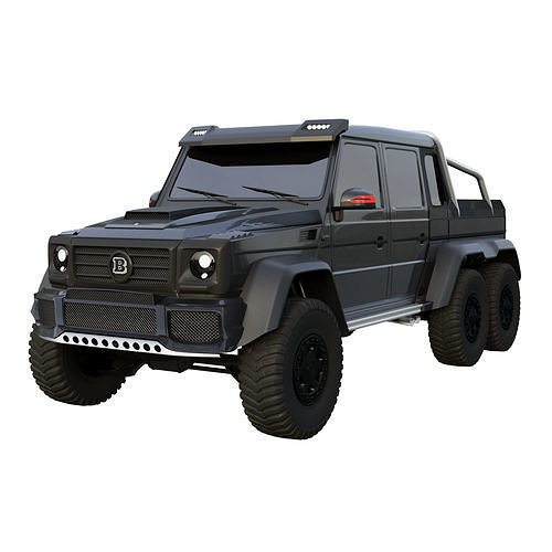 Brabus g700 6x6 3D model