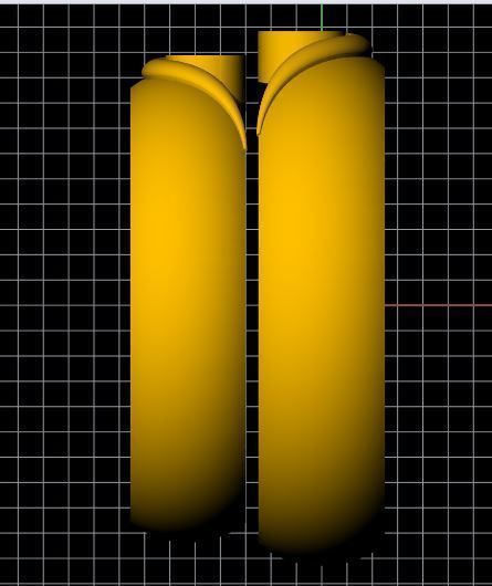 Couple Band Ring 3dm file 3D print model_4