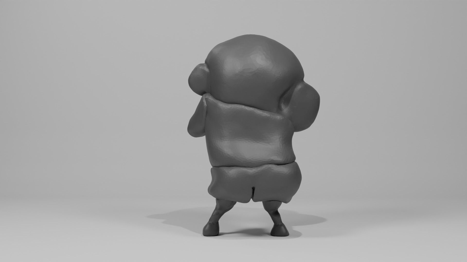 Crayon Shin-Chan Heart 3D print model_3